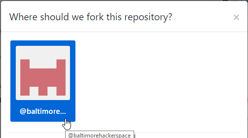 Fork Repo User